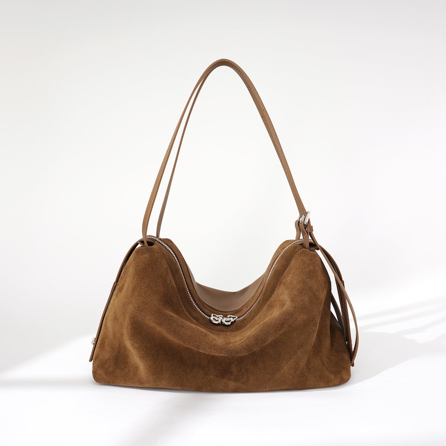 Women's Premium Frosted Pillow Boston Commuter Underarm Shoulder Bags