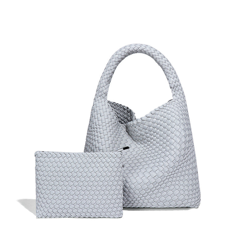 Simple Versatile Large Capacity Underarm Vegetable Handbags