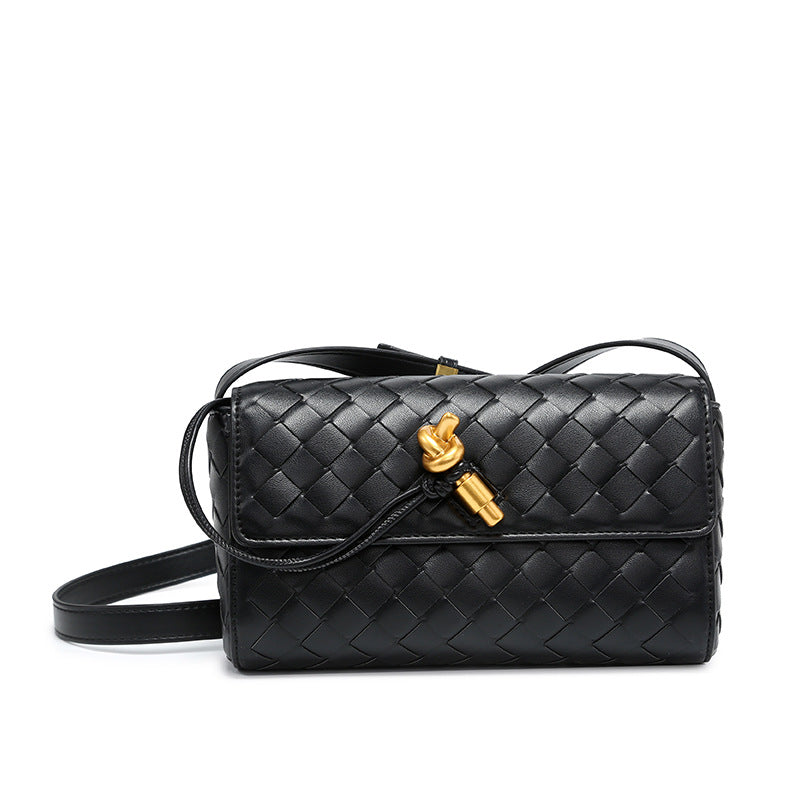 Creative Hand-woven Hardware High Sense Female Handbags