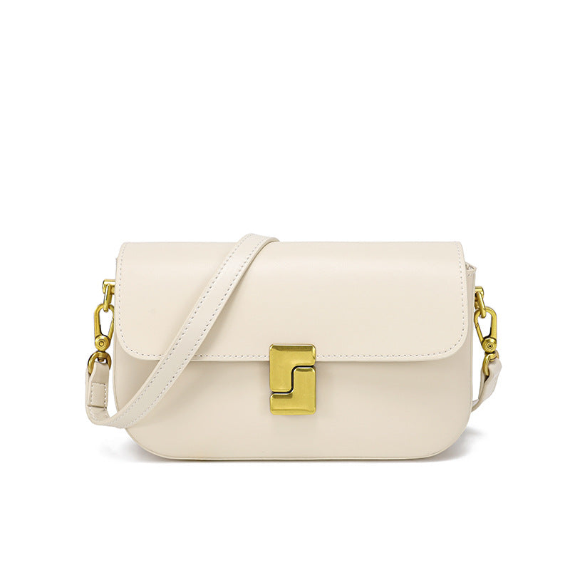 Women's Cowhide Niche High-grade Large Capacity Crossbody Bags