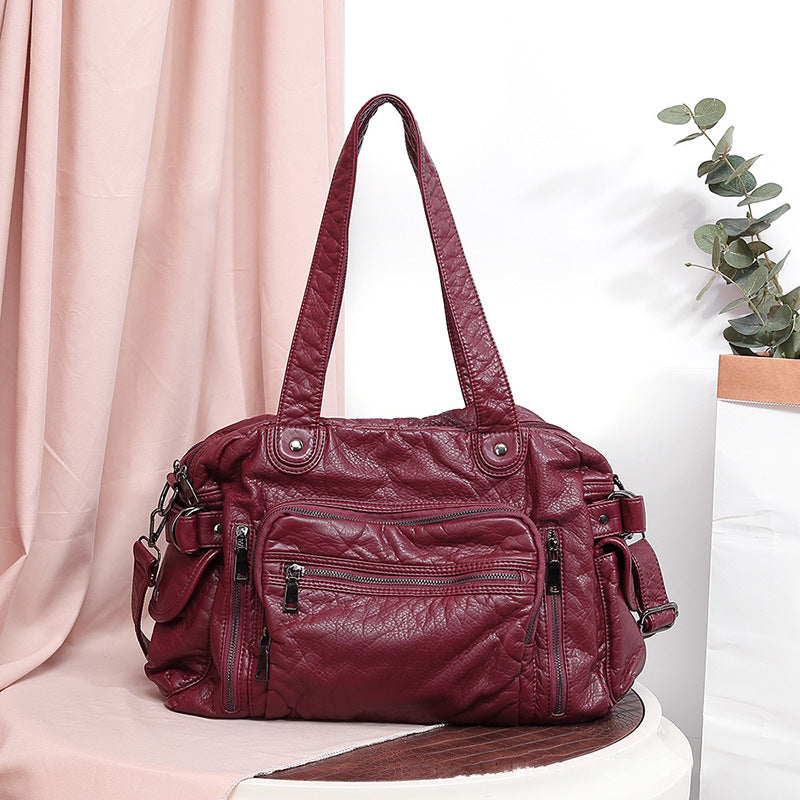 Summer Washing Fashion Retro Large Capacity Travel Bags
