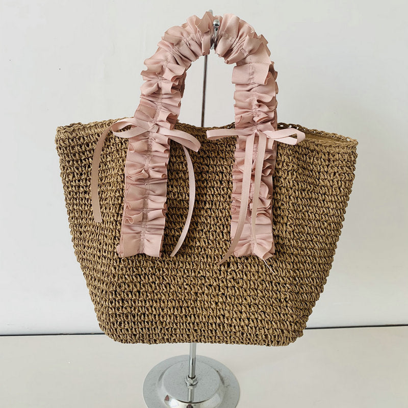 Women's Elegant Woven Simple Retro Handmade Bags