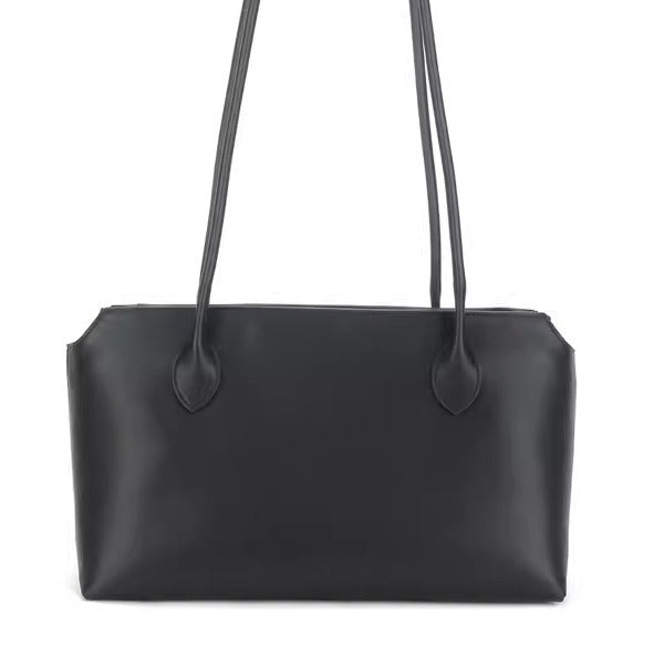 Genuine Leather Minimalist High-grade Sensor Large Shoulder Bags