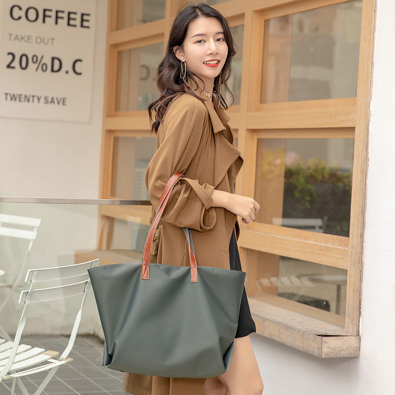 Women's Large Capacity Fashion Nylon Cloth Underarm Shoulder Bags