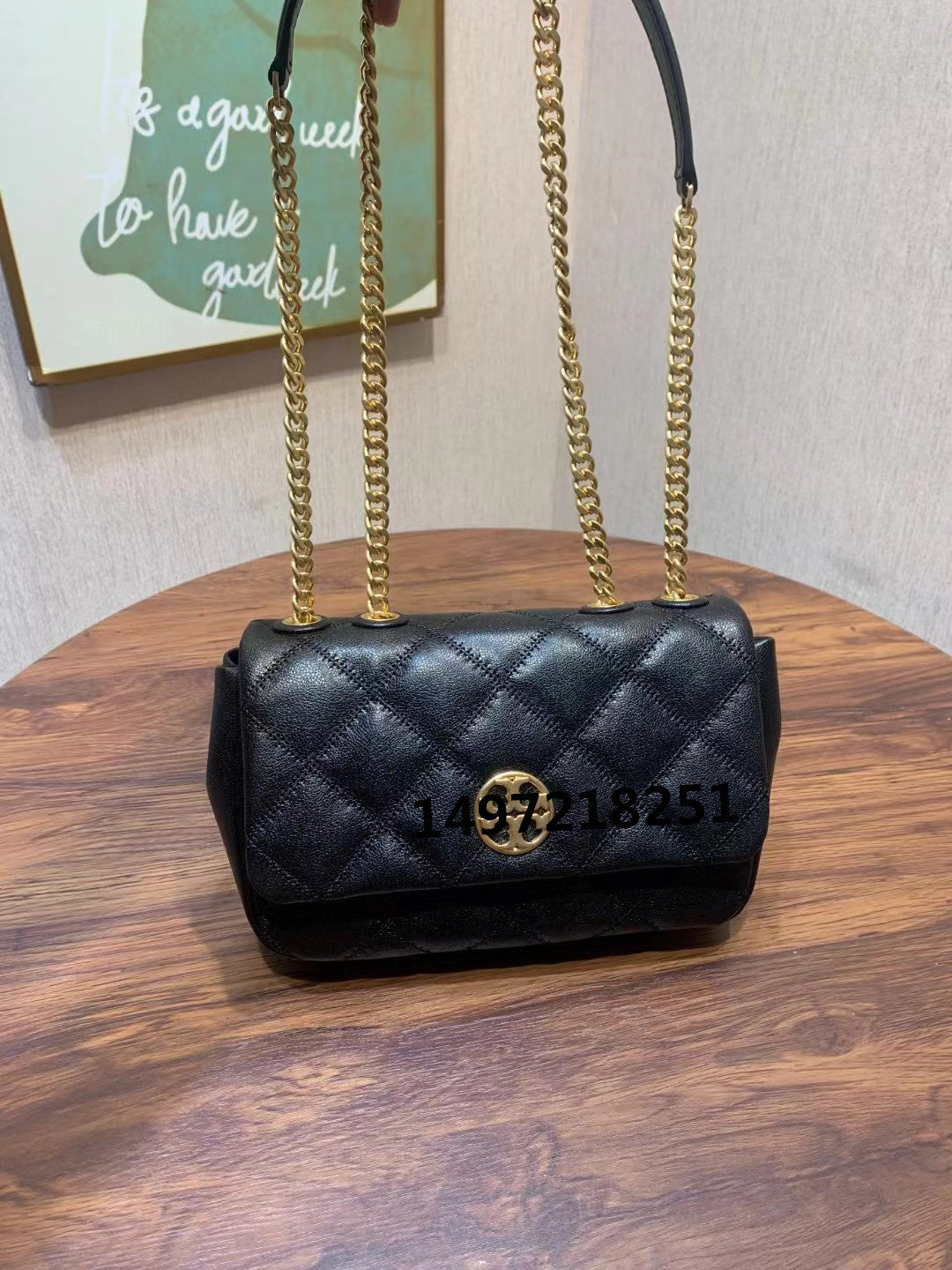 Women's Fat Flap Goat Skin Classic Style Bags