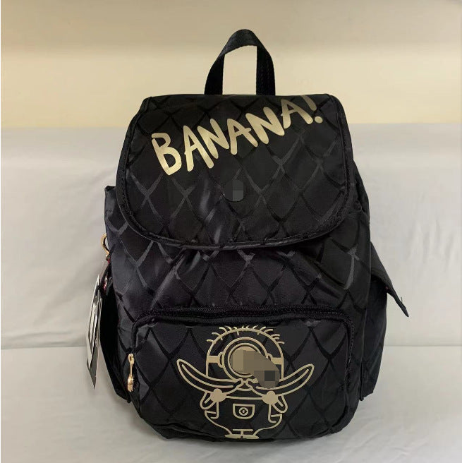 Trendy Comfortable Slouchy Monkey Nylon Medium Backpacks