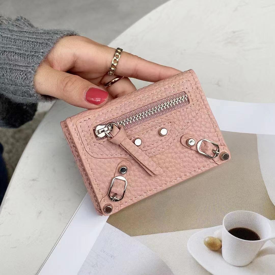 Women's Short Thin Soft Leather Korean Trendy Handbags