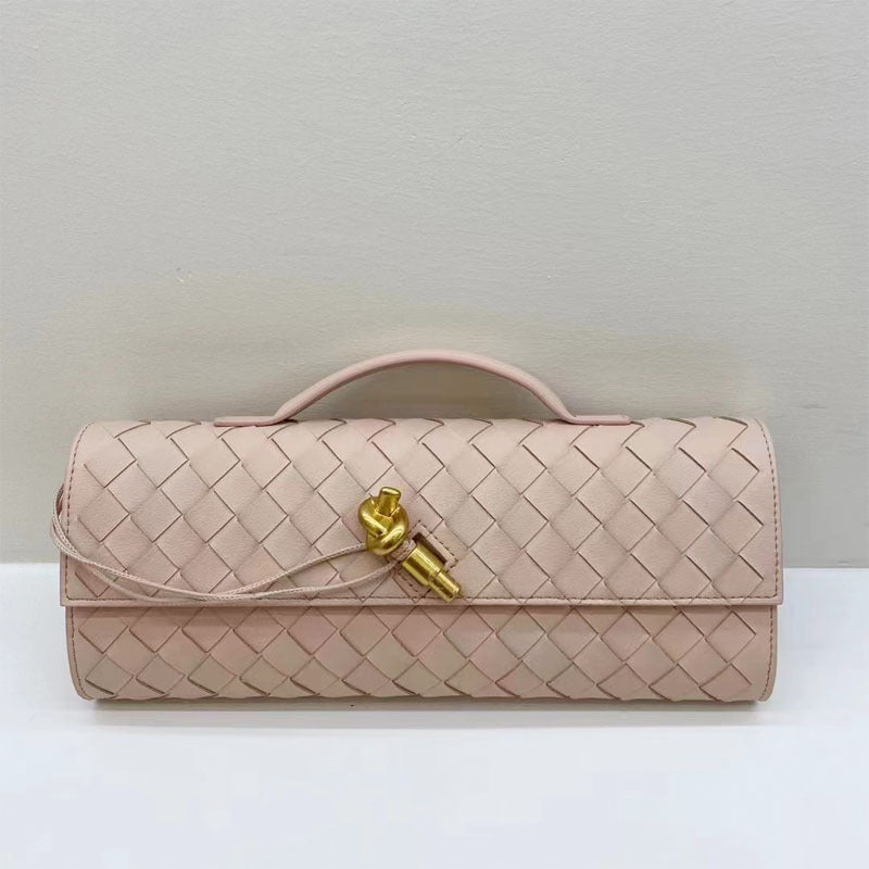 Women's Fashion Trendy Genuine Leather Hand-held Release Handbags