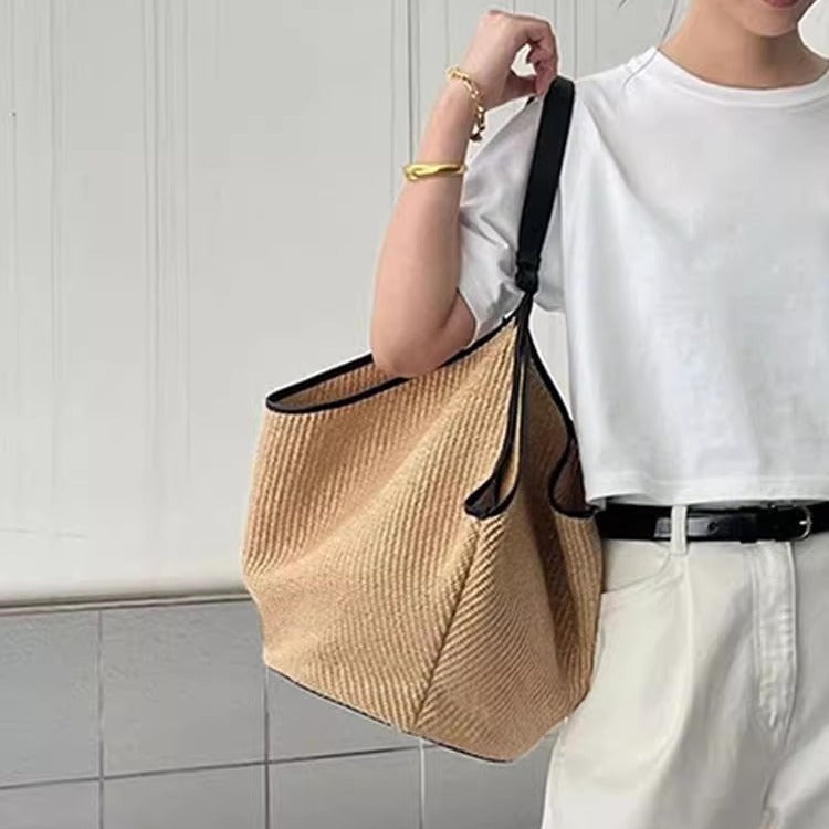 Women's Straw Woven Summer Fashion French Minority Handbags