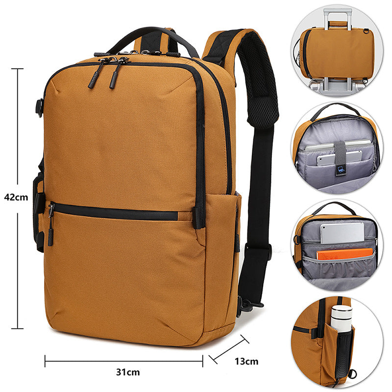 Men's Durable Multifunctional Commuter Business Computer Backpacks