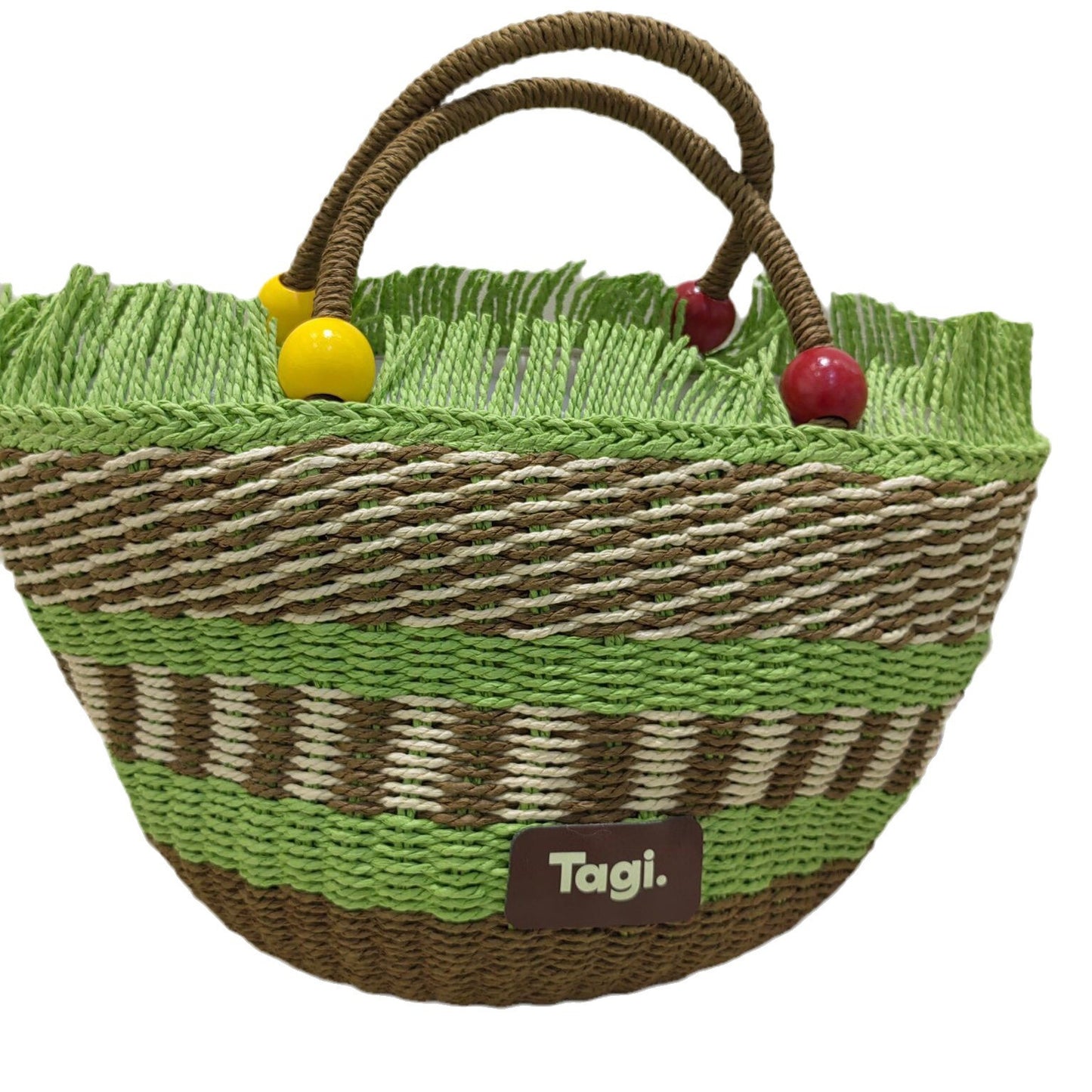 Fruit Woven Portable Picnic Vegetable Basket Handbags