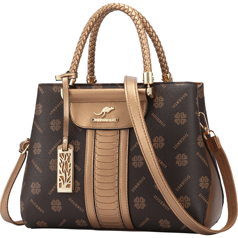 Women's Presbyopic Mother Fashion Large Capacity Elegant Handbags