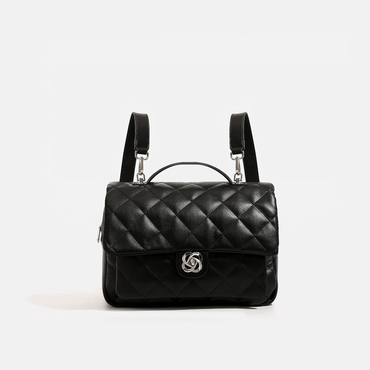 Women's Classic Style Fashionable Rhombus Versatile Large Bags