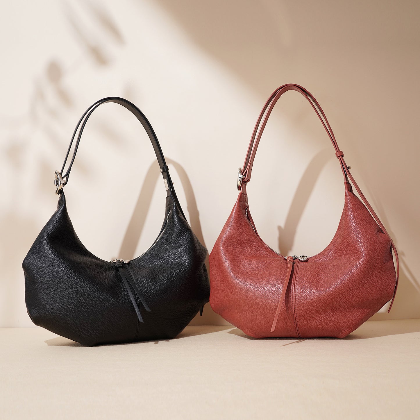 Large Capacity Genuine Leather Top Layer Shoulder Bags