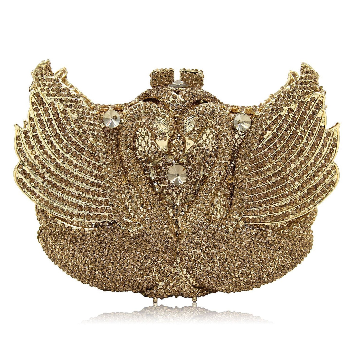 Women's Attractive Diamond Banquet Full Clutch Evening Bags
