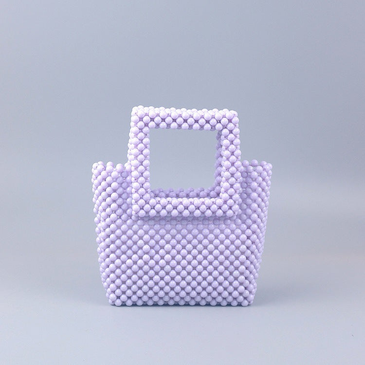 Acrylic Hand-woven Color Clutch High Quality Bags
