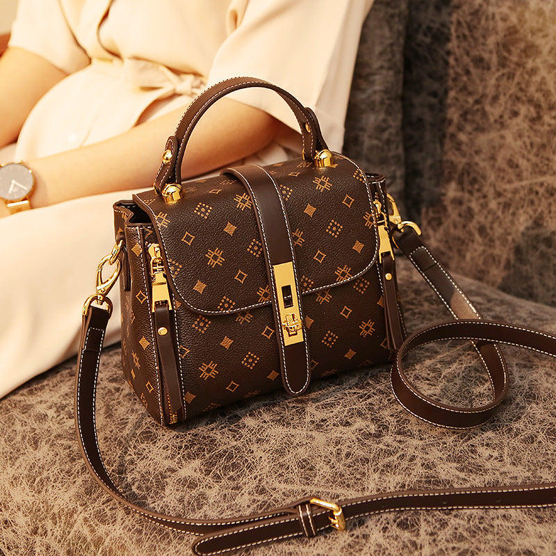 Women's Niche High-grade Korean Style Portable Large Handbags
