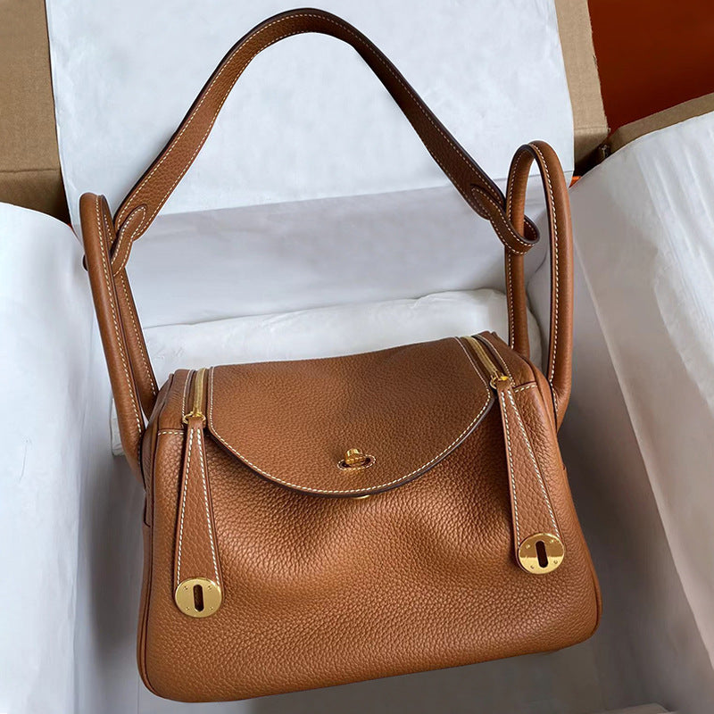 Women's Hand Sewing Wax Line Lindi Doctor Crossbody Bags