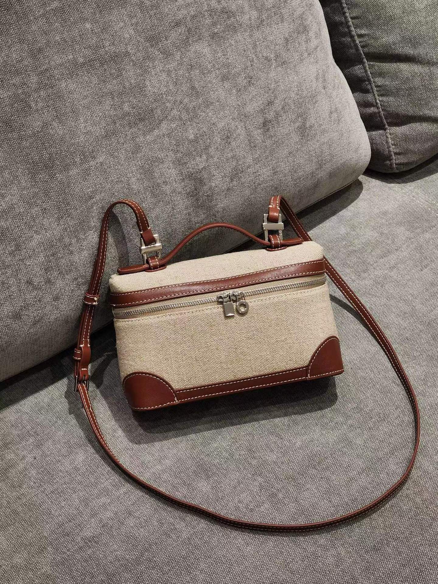 Box First Layer Cowhide Simple Fashion Handbags