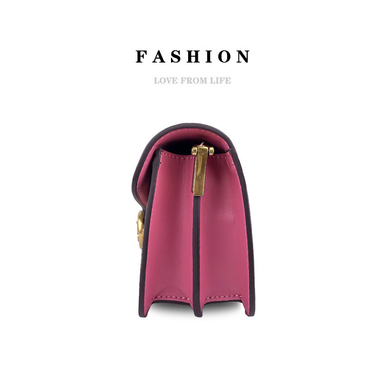 Design Underarm Baguette Presbyopic Trendy Contrast Shoulder Bags
