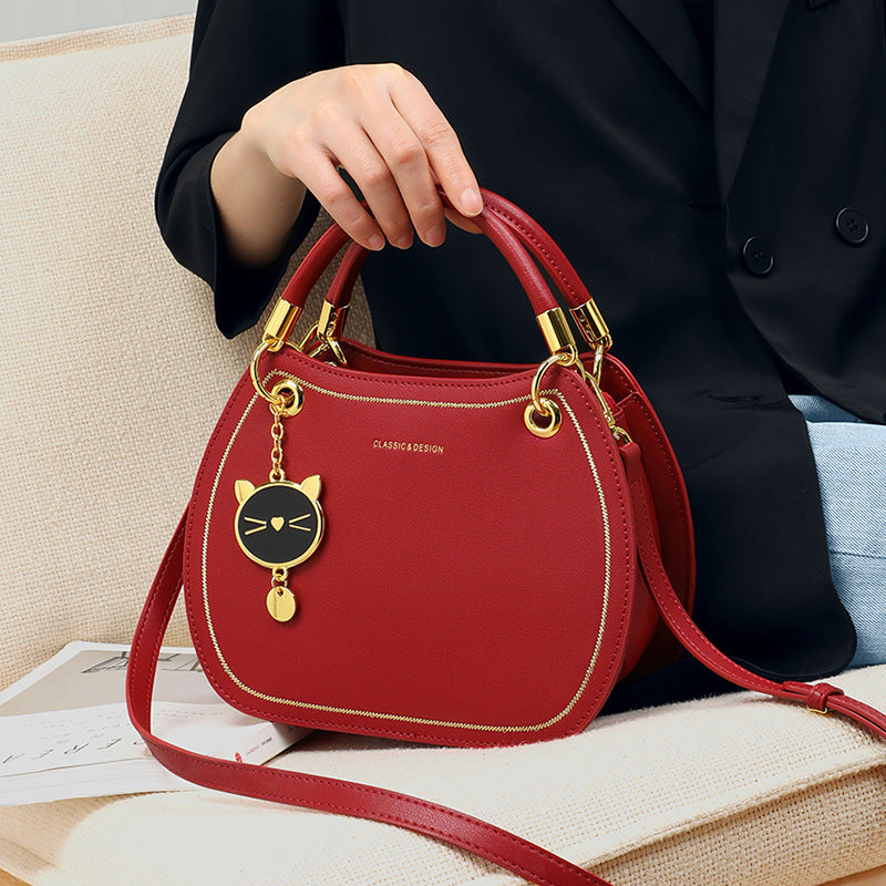 Women's Niche Genuine Leather High Sense Wedding Crossbody Bags