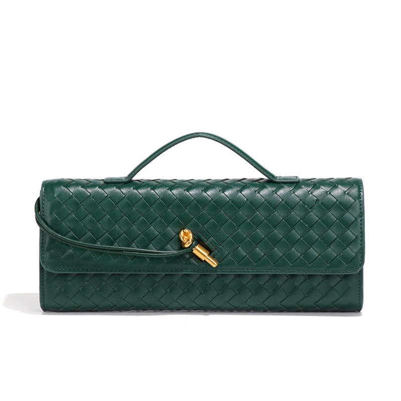 Hand-woven Fashion Medieval Baguette Exquisite Dinner Crossbody Bags