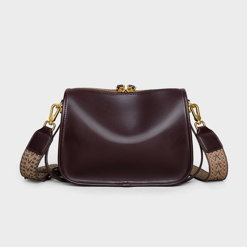 Women's Genuine Leather Underarm High-grade Pillow Crossbody Bags