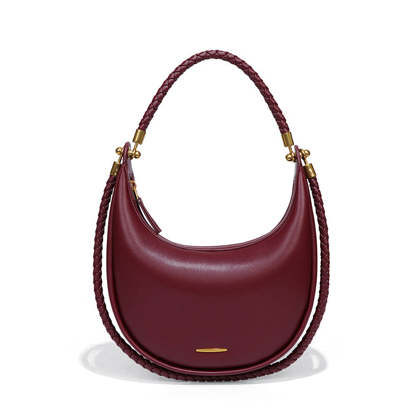 Underarm Versatile Light Luxury Minority Black Armpit Bags