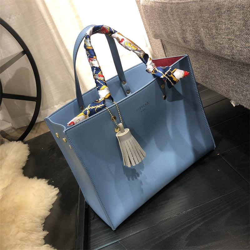 Fashion Simple Big Intellectual Lady's One Handbags