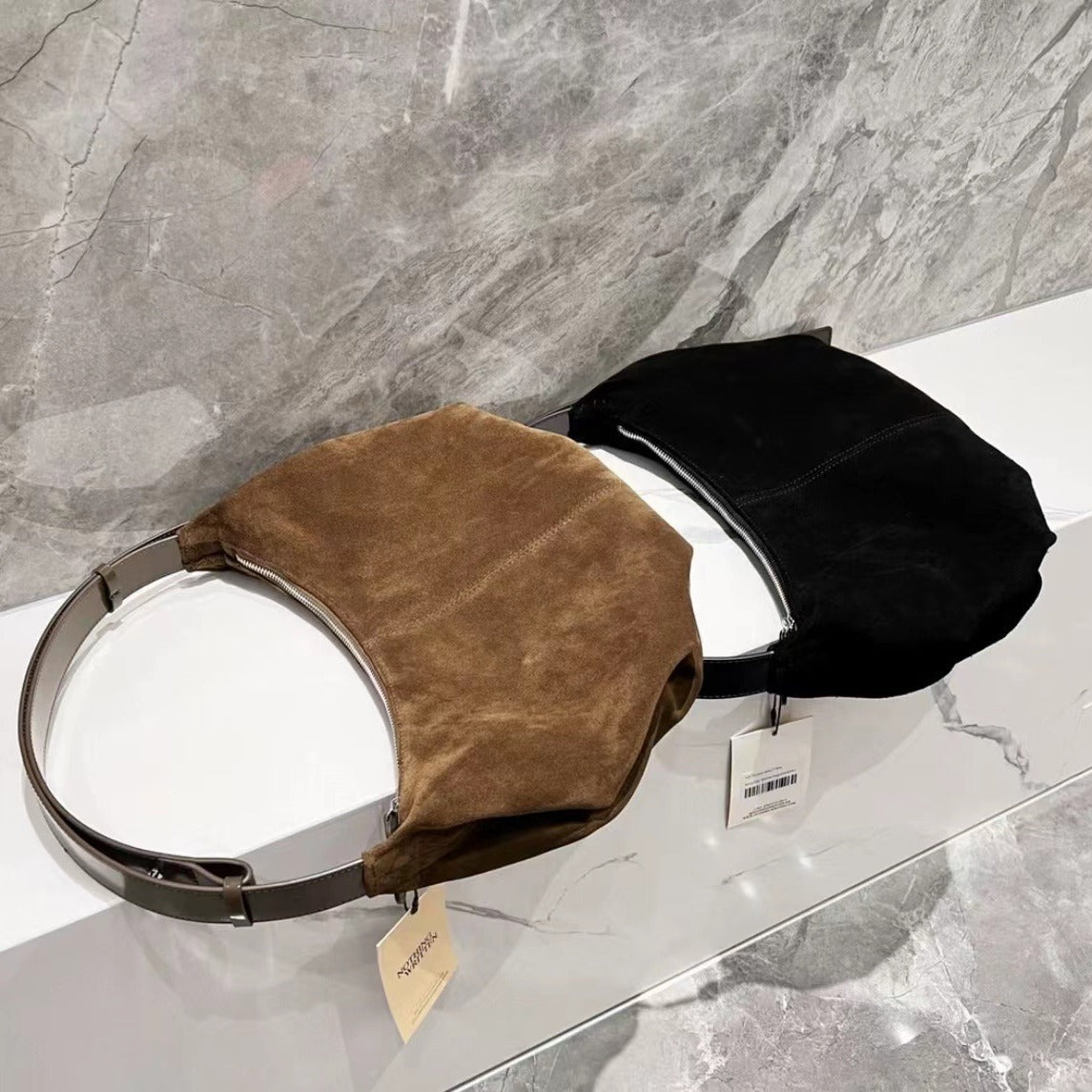 Korean Niche Design Dumpling Leather Versatile Shoulder Bags