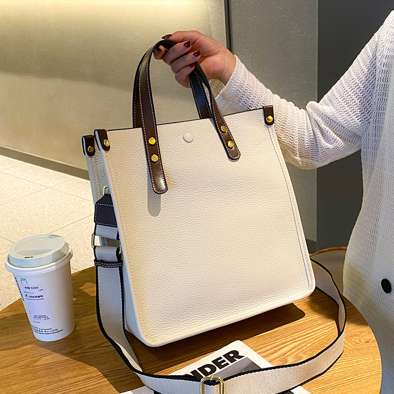Women's Big Advanced Genuine Leather Large Capacity Handbags