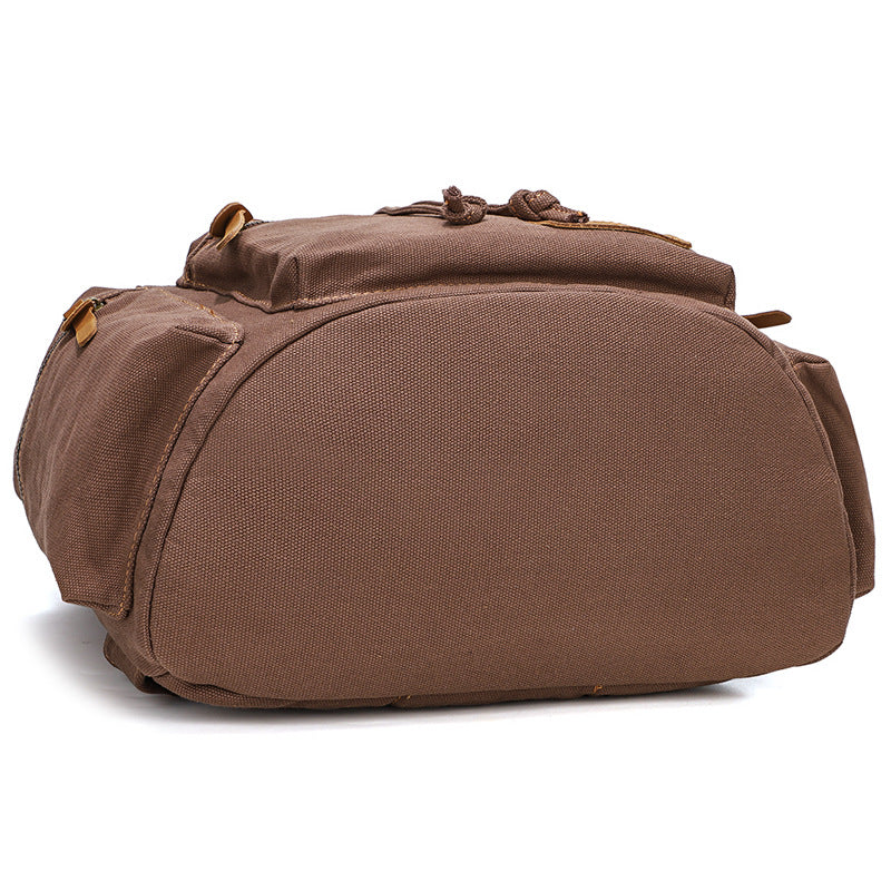 Vintage Canvas Computer Street Trendy Source Backpacks