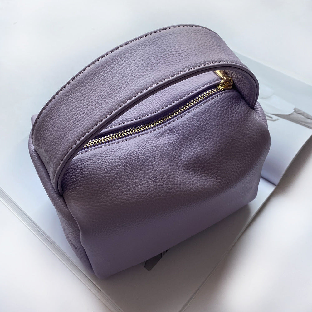 Women's Red Puffer Color Box Summer Macaron Handbags