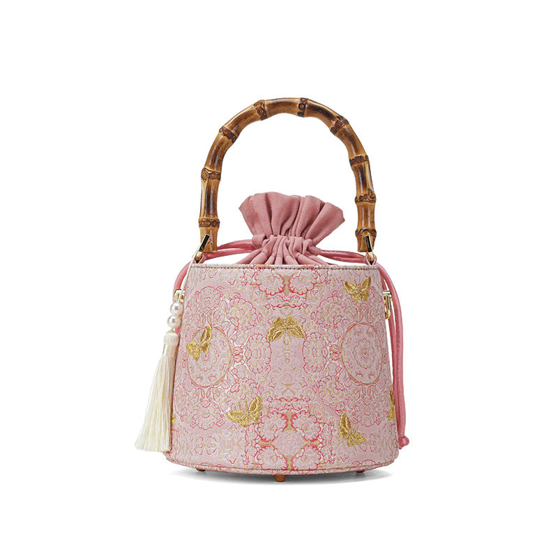 Garden Embroidered Ancient Style Cheongsam Banquet Handbags