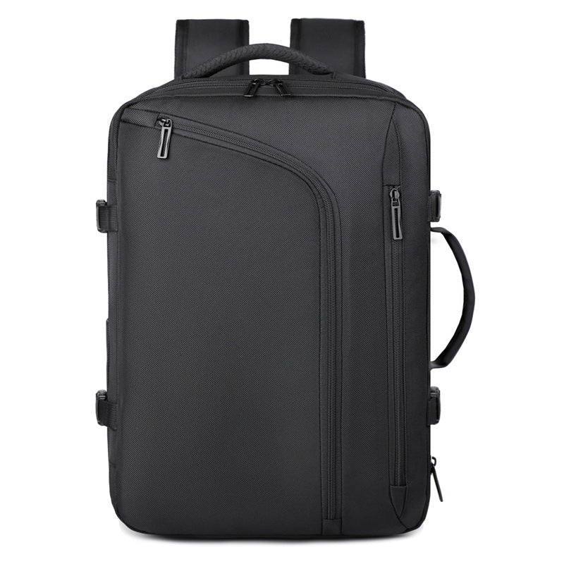 Men's Vacuum Compression Simple Large Capacity Expansion Backpacks