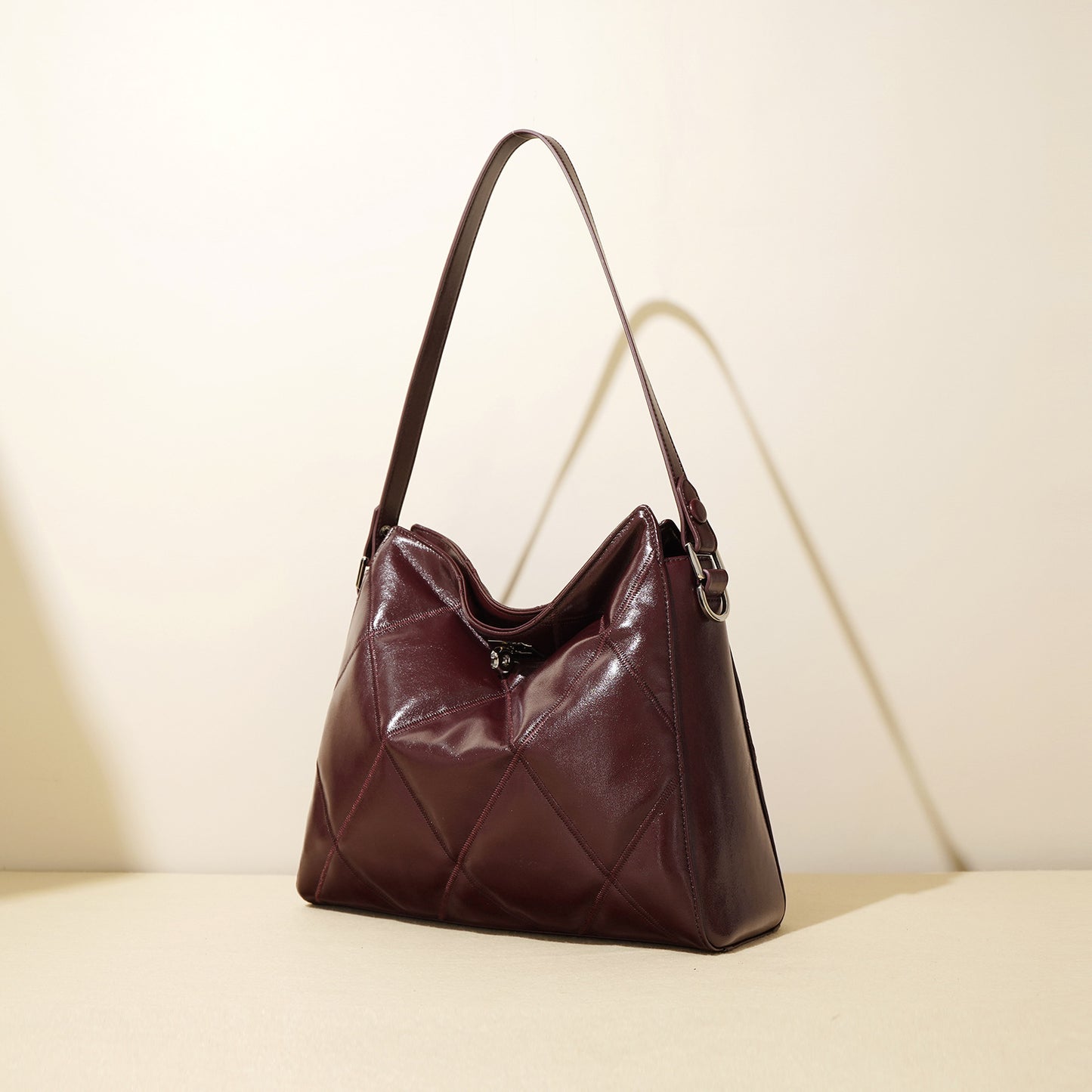 Women's Early Autumn First Layer Cowhide High-grade Large Shoulder Bags