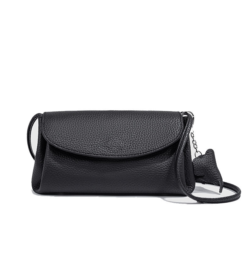 Women's Genuine Leather Daily Simple Pouch Elephant Crossbody Bags