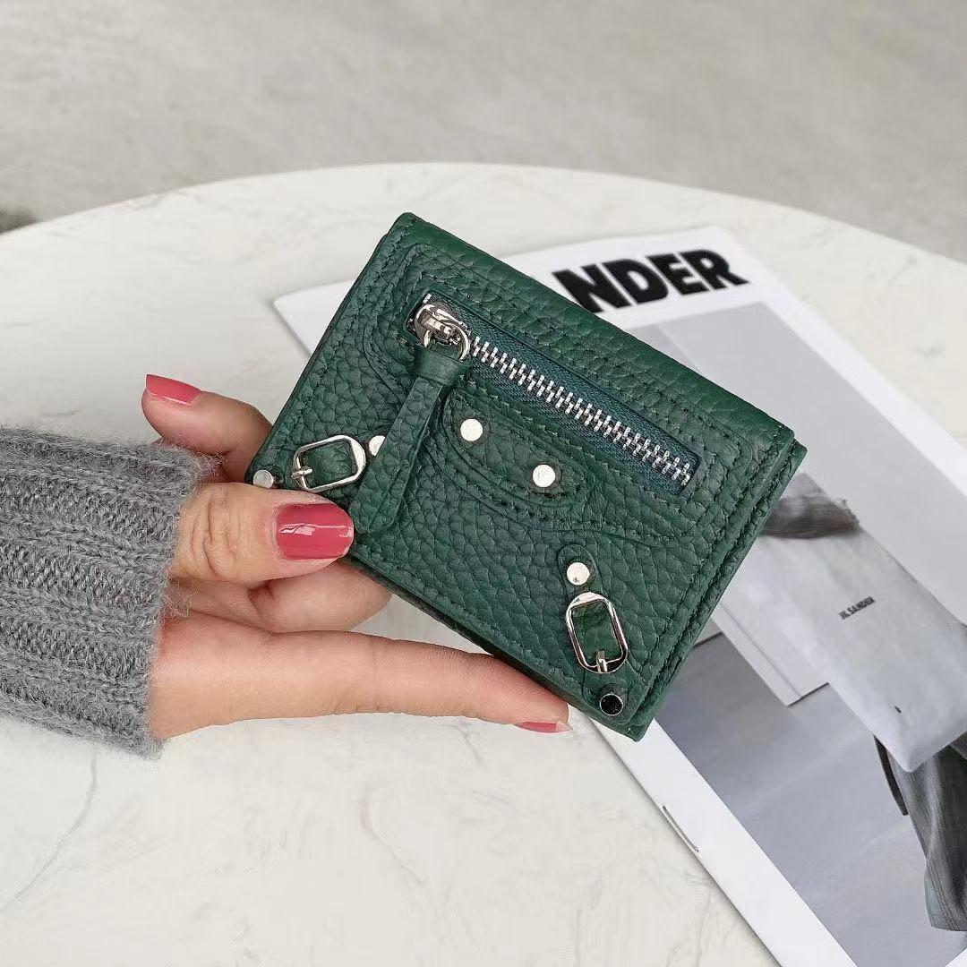 Women's Short Thin Soft Leather Korean Trendy Handbags