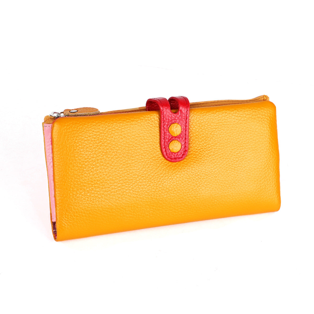 Women's Classy Leather High-grade Long Cowhide Ladies Wallets