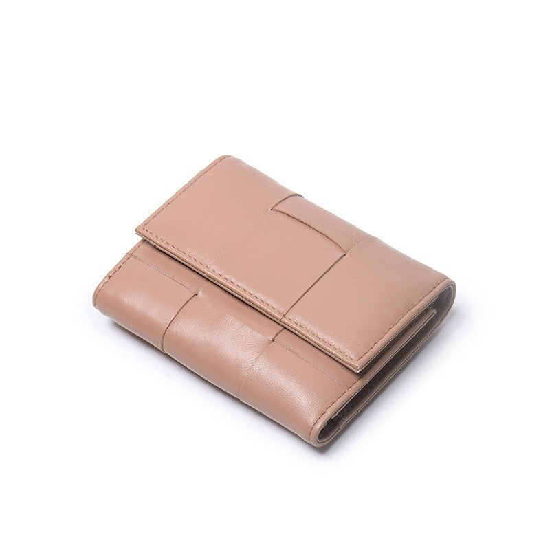 Women's Long Genuine Leather Large Capacity Sheepskin Ladies Wallets