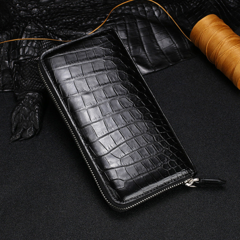 Men's Thailand Siamese Crocodile Fish Skin Genuine Men's Wallets