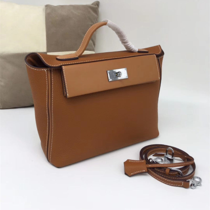 Women's Dumpling Kelly Layer Cowhide Wings Shoulder Bags