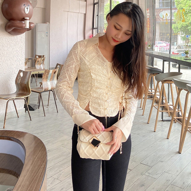 Women's Fashion Genuine Leather Cowhide Golden Balls Shoulder Bags