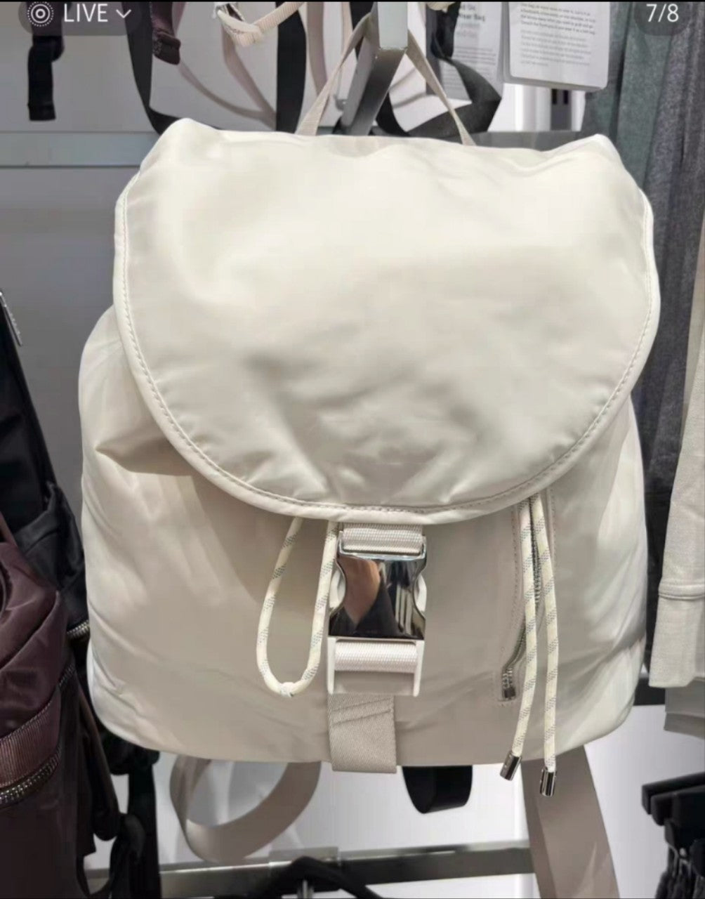 Women's Drawstring Waterproof For Vacation Exercise Backpacks