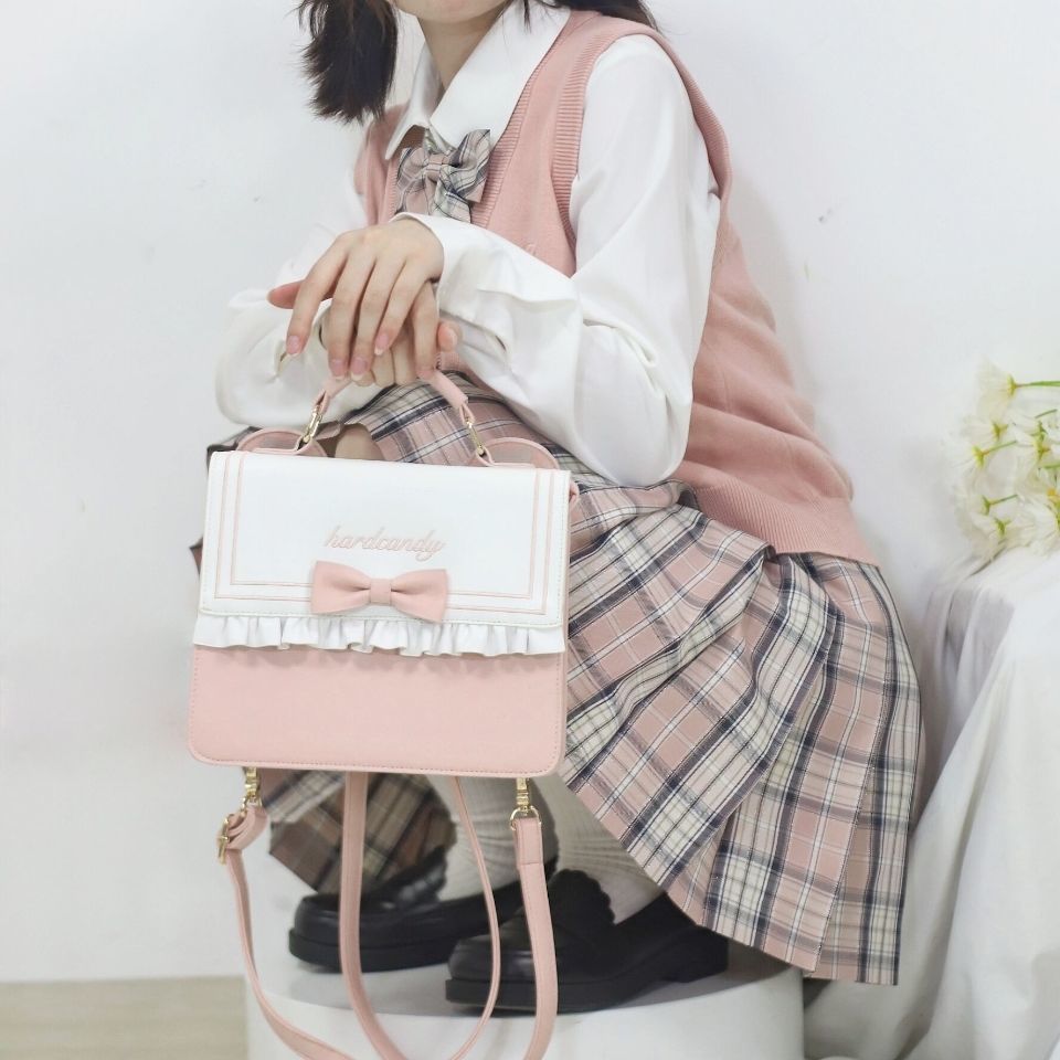 Korean Style Large Capacity Niche Uniform Shoulder Bags