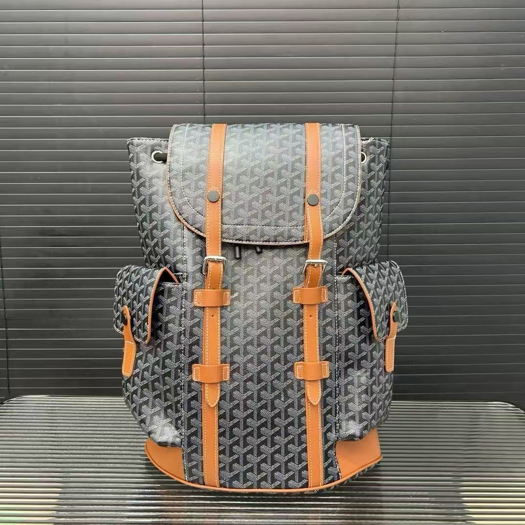 Men's Look Trendy Fashion Printing Large Capacity Backpacks