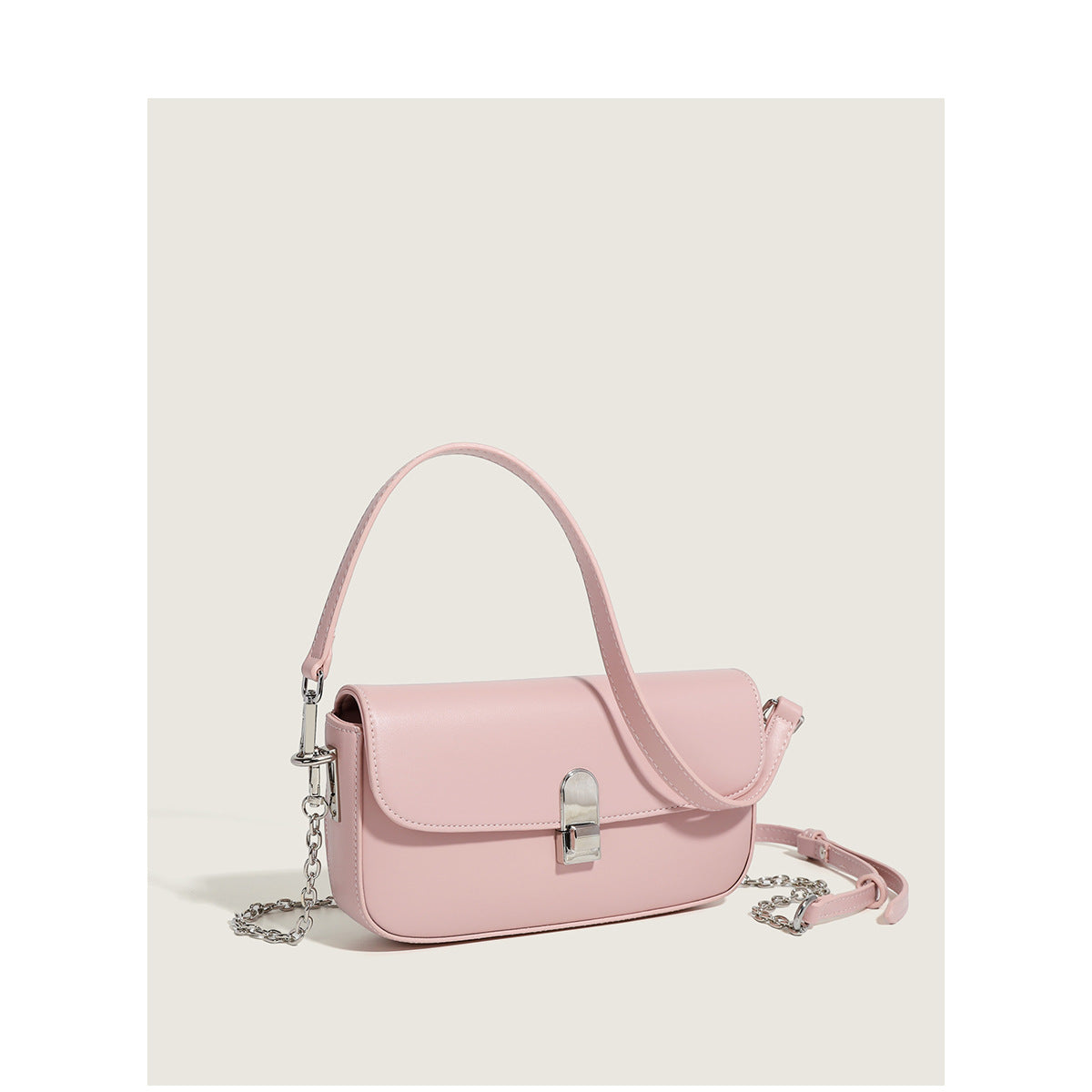 Women's Design High-grade Summer Korean Simple Baguette Shoulder Bags