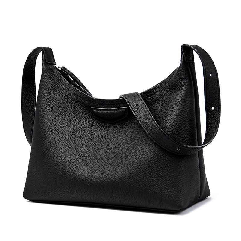 Women's Large Capacity Totes First Layer Cowhide Crossbody Bags