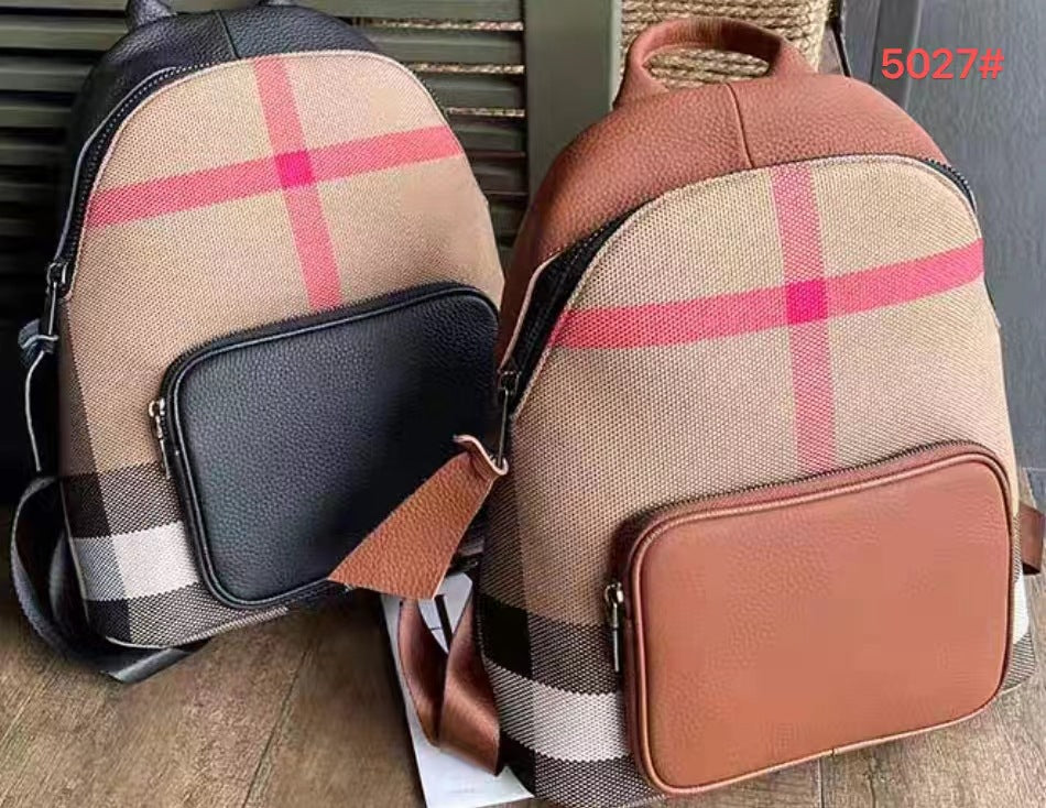 Women's High-grade Genuine Leather Large Capacity Niche Backpacks