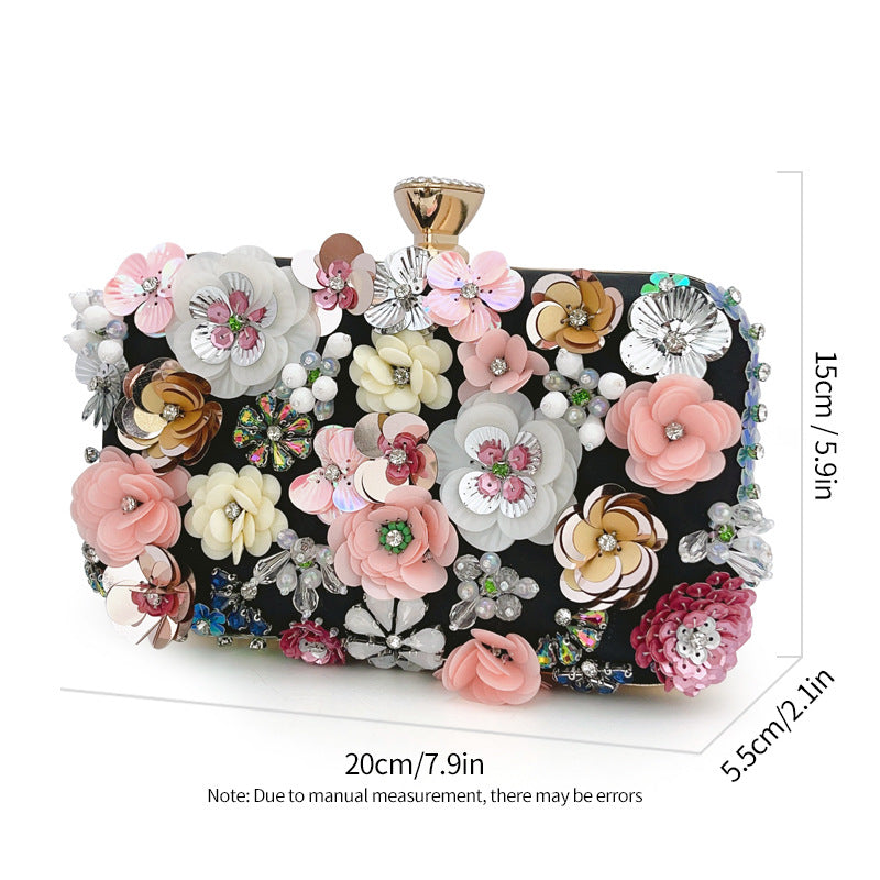 Women's Clutch Warm Temperament Dinner Banquet Flower Bags
